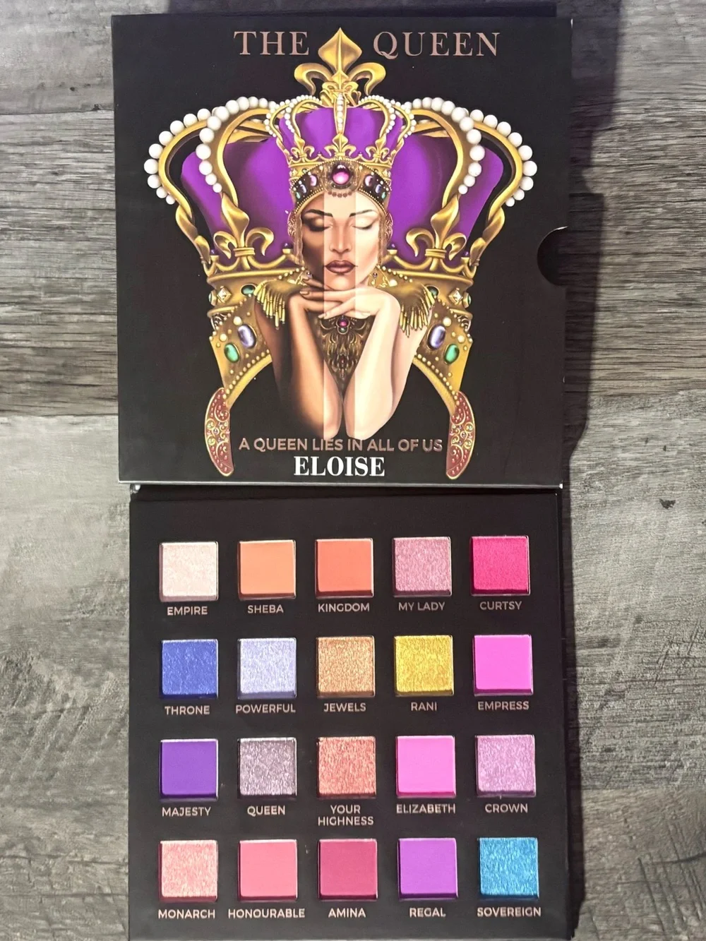 Eloise Beauty THE QUEEN Eyeshadow Palette NEW